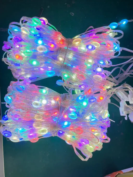 Smart RGB LED Curtain String Lights