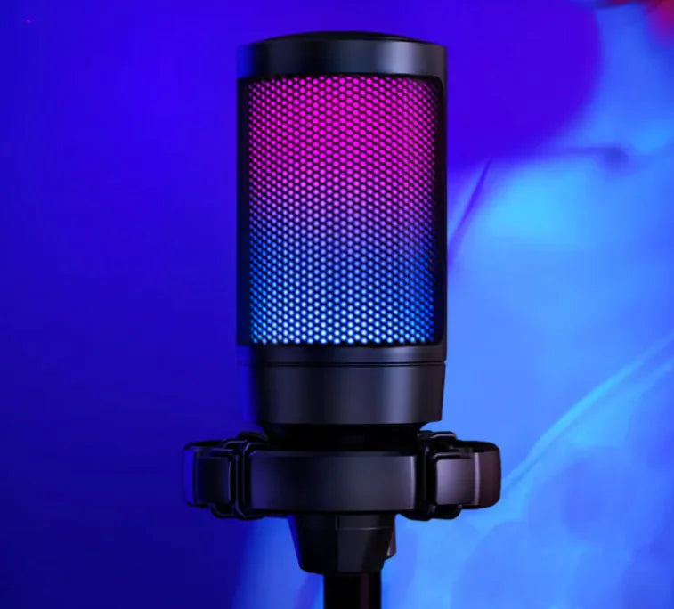 A6 Microphone RGB Lights Desktop Computer